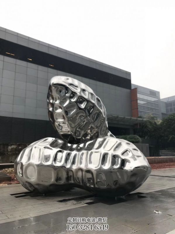 景区花生雕塑优选，圆雕体系，城市花生雕塑选定